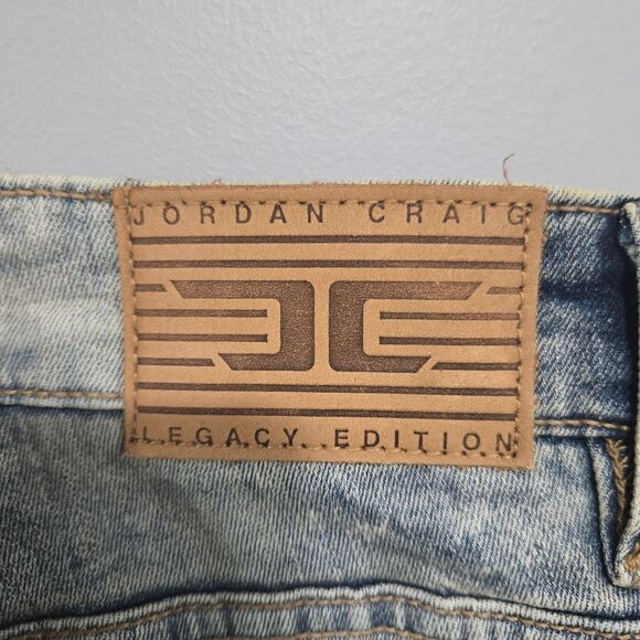 🐢 Jordan Craig - Ross - Asbury Denim Jeans Mens 36/32 - Picture 8 of 17